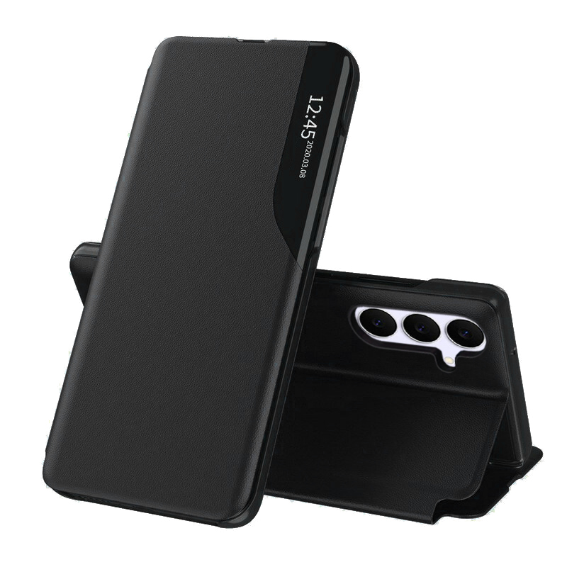Калъф за Samsung Galaxy S25 FE - Techsuit eFold Series - Черен
