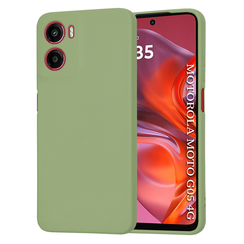 Калъф за Motorola Moto G05 / E15 - Techsuit SoftFlex - Matcha