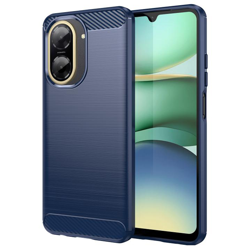 Калъф за Xiaomi Redmi A5 4G (Standard) - Techsuit Carbon Silicone - Син
