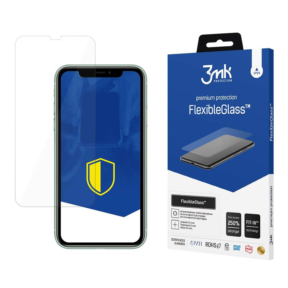 Калъф за iPhone XR / iPhone 11 - 3mk FlexibleGlass - Прозрачен