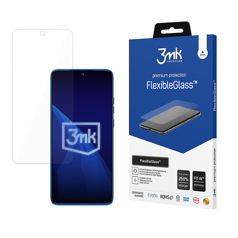 Капак за Motorola Edge 50 Neo / Edge 60 Neo - 3mk FlexibleGlass - Прозрачен