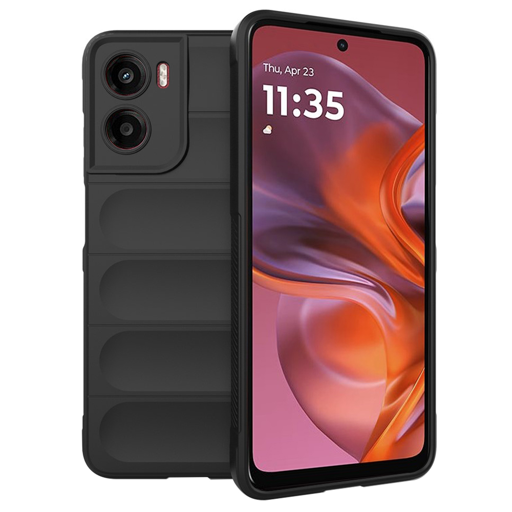 Калъф за Motorola Moto Moto G05 / E15 - Techsuit Magic Shield - Черен