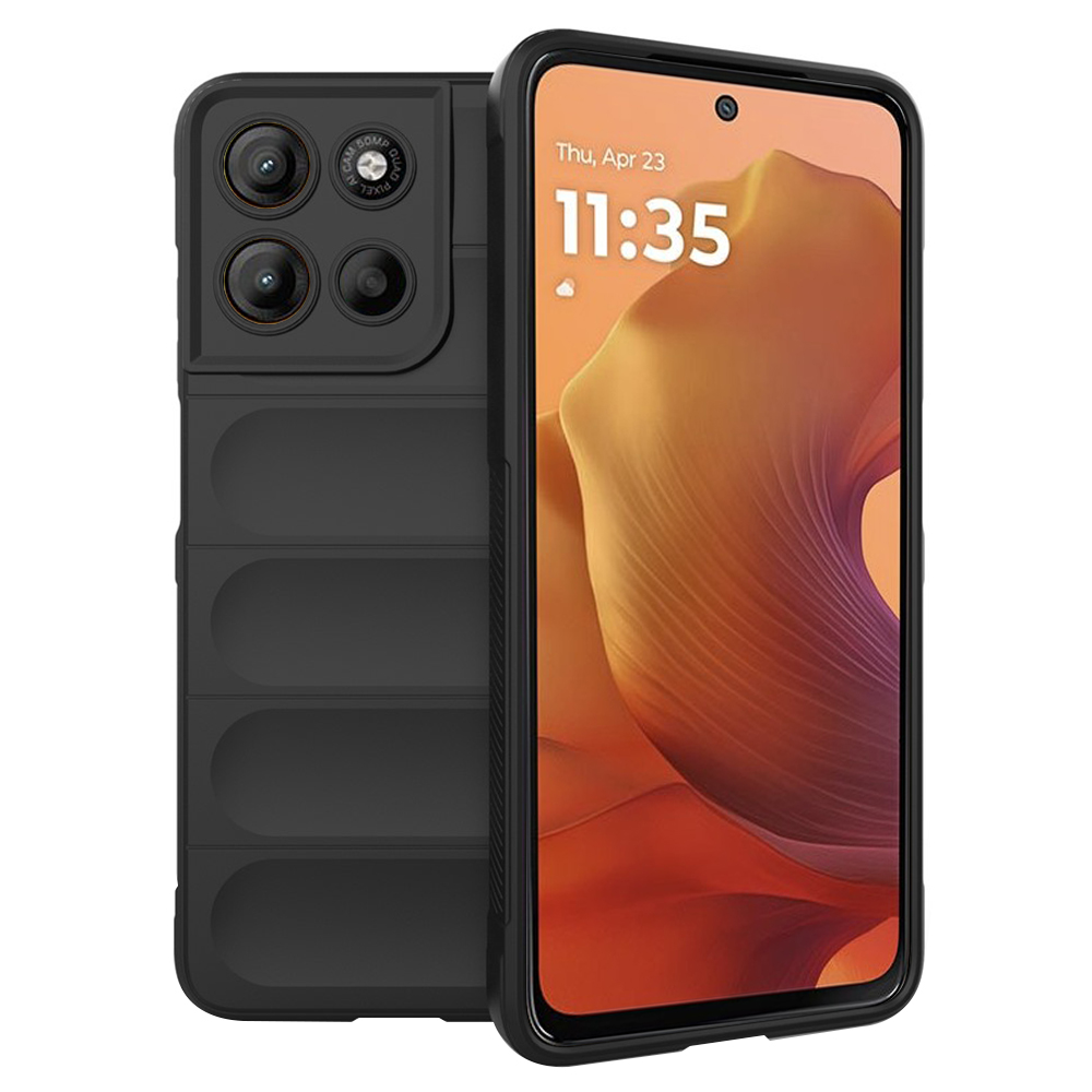 Калъф за Motorola Moto Moto G15 / G15 Power / G17 / G17 Power - Techsuit Magic Shield - Черен