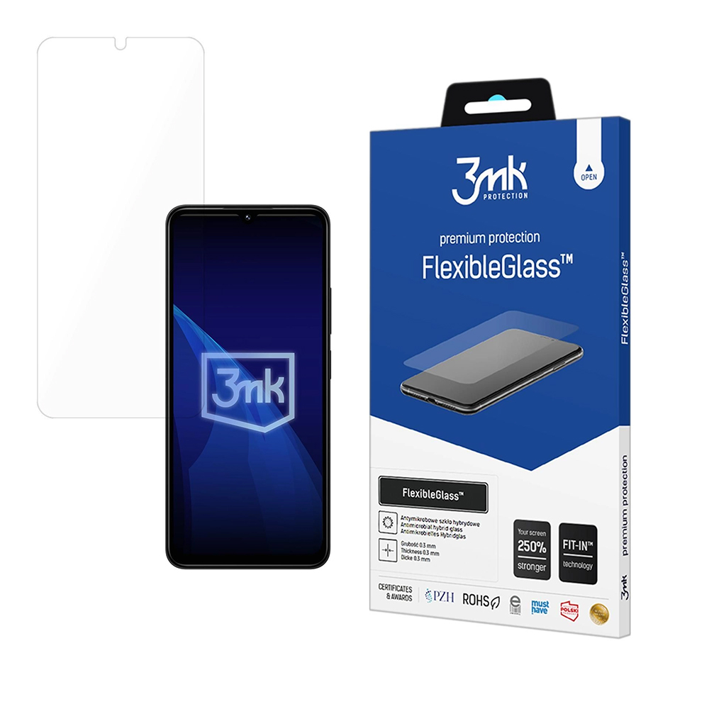Капак за Xiaomi Redmi 14C / Poco C75 - 3mk FlexibleGlass - Прозрачен