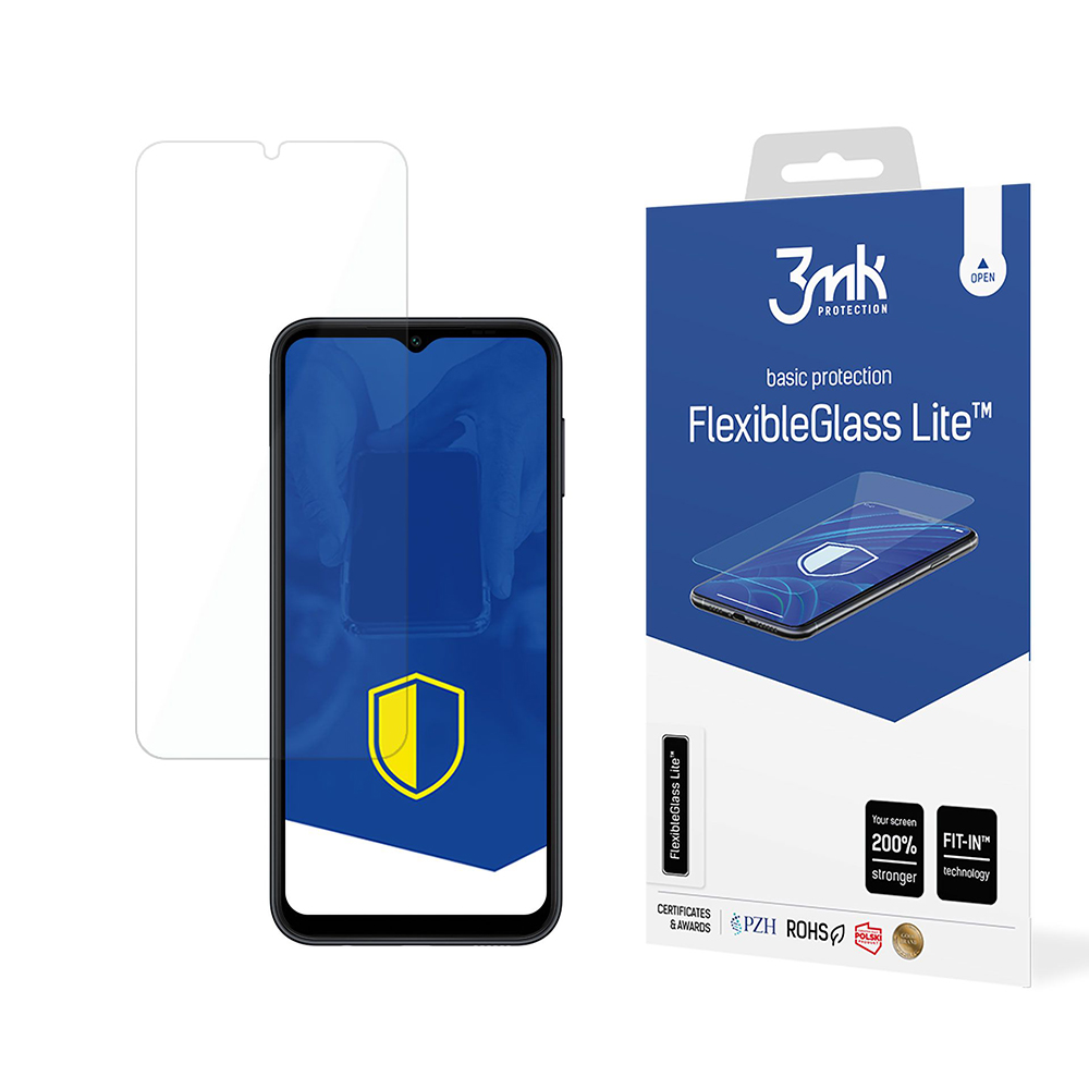 Капак за Samsung Galaxy A14 4G / A14 5G - 3mk FlexibleGlass Lite - Прозрачен