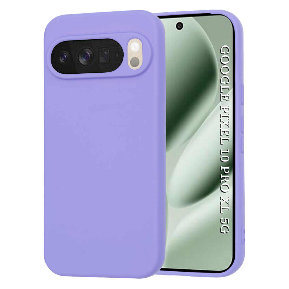 Калъф за Google Pixel 10 Pro XL - Techsuit SoftFlex - Светло лилав