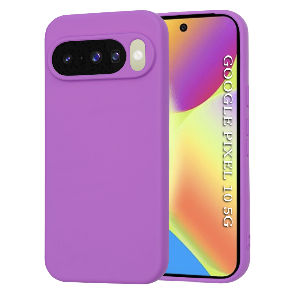 Калъф за Google Pixel 10 / 10 Pro - Techsuit SoftFlex - Лилав