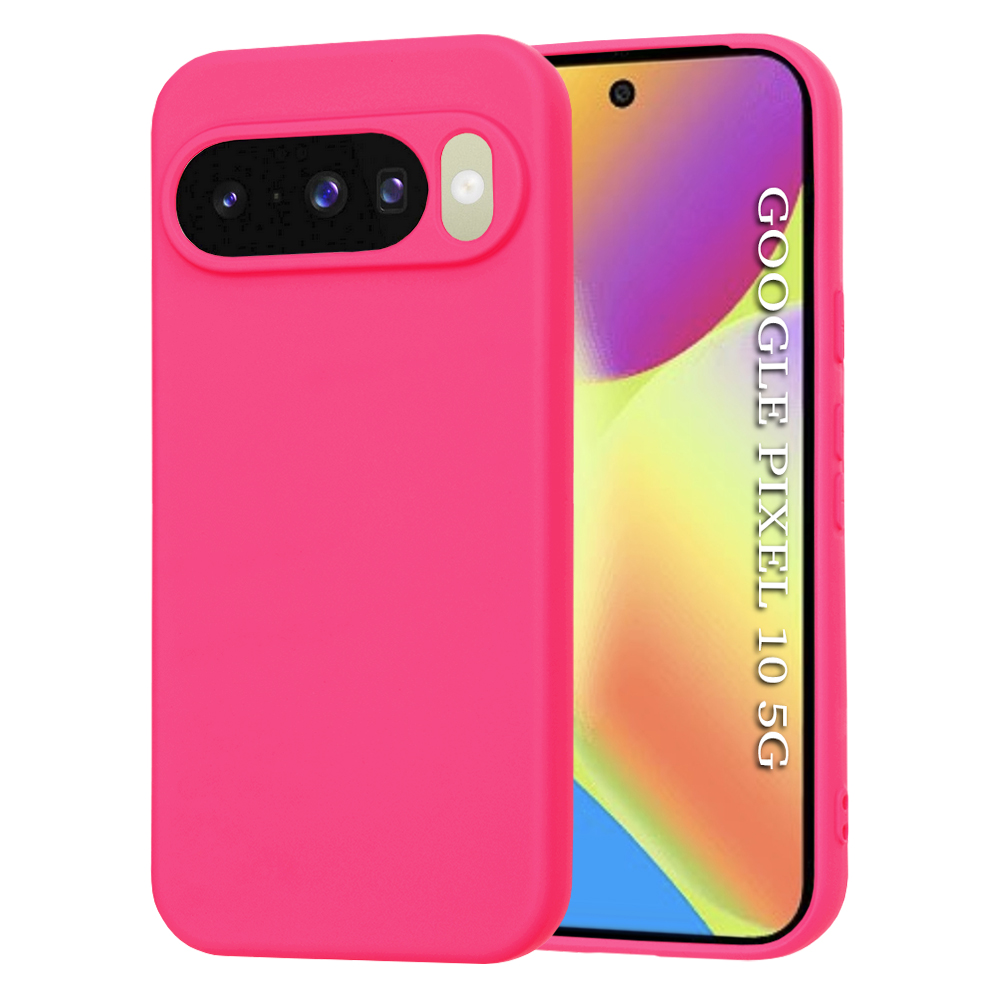 Калъф за Google Pixel 10 / 10 Pro - Techsuit SoftFlex - Hot Розов