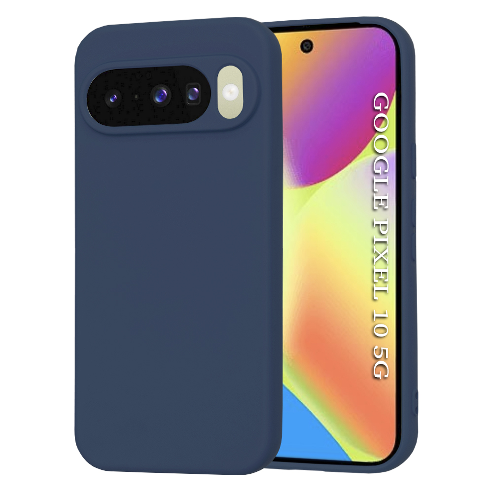Калъф за Google Pixel 10 / 10 Pro - Techsuit SoftFlex - Тъмносин Син