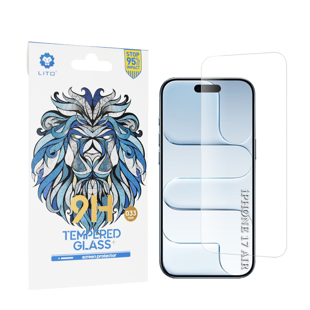 Калъф за iPhone 17 Air - Lito 2.5D Classic Glass - Прозрачен