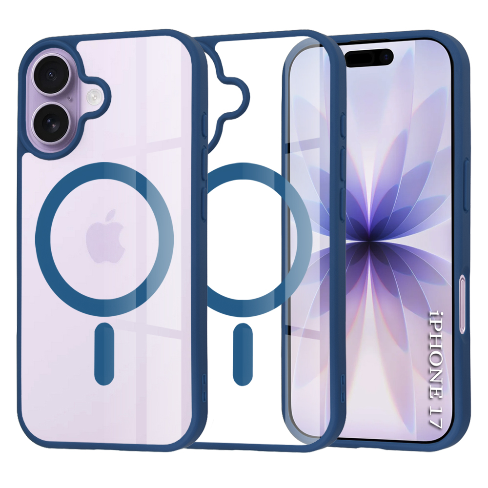 Калъф за iPhone 17 - Techsuit MagSafe Pro - Син