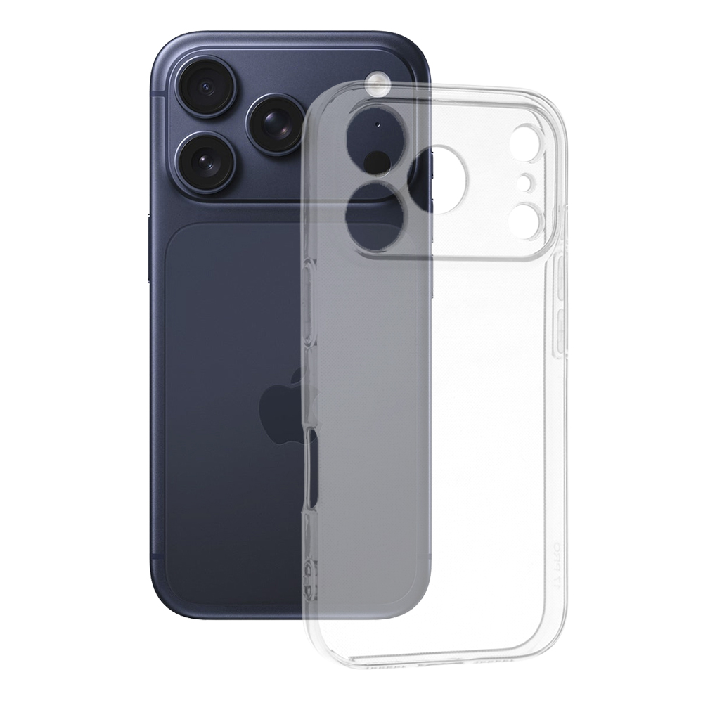 Калъф за iPhone 17 Pro - Techsuit Прозрачен Silicone - Прозрачен