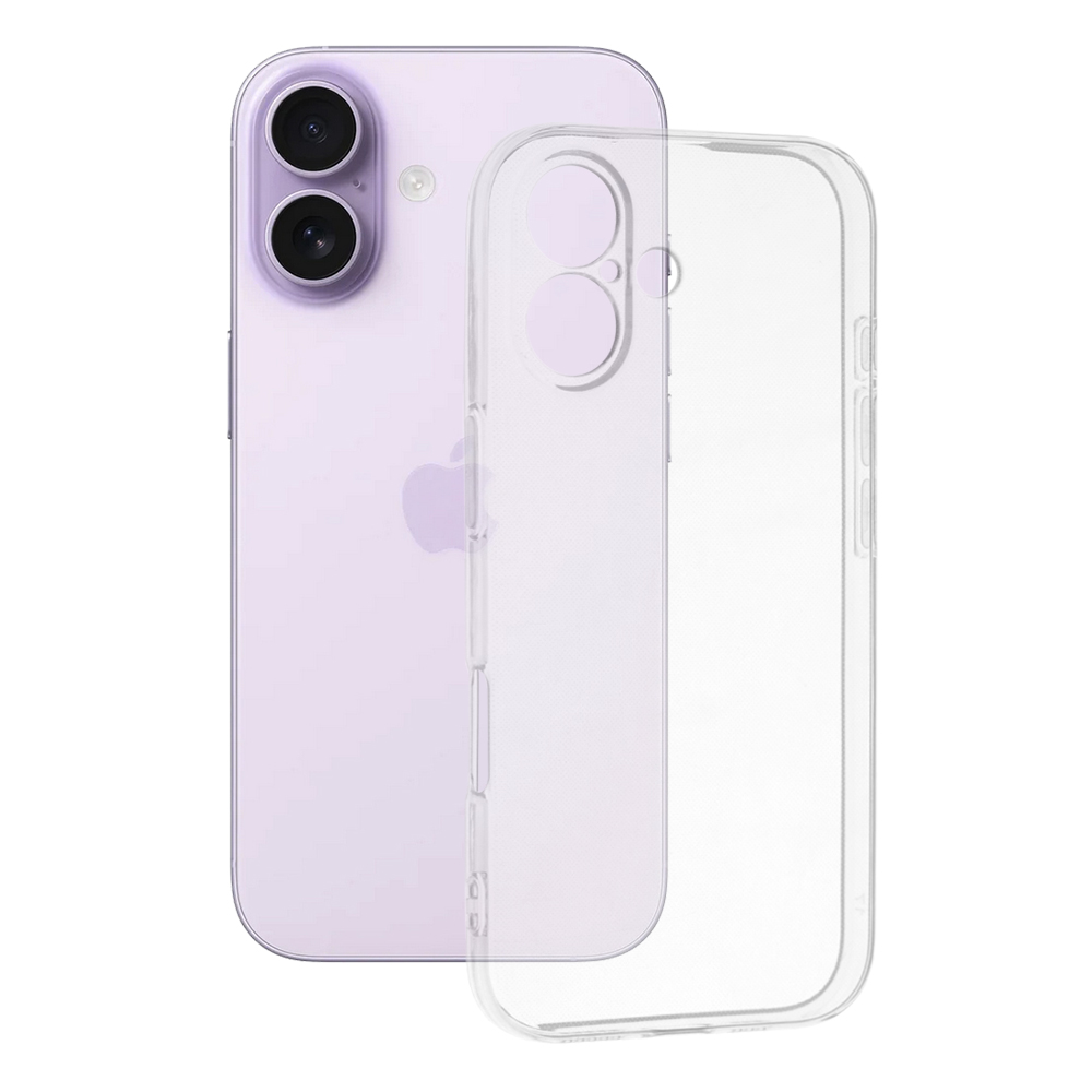 Калъф за iPhone 17 - Techsuit Прозрачен Silicone - Прозрачен