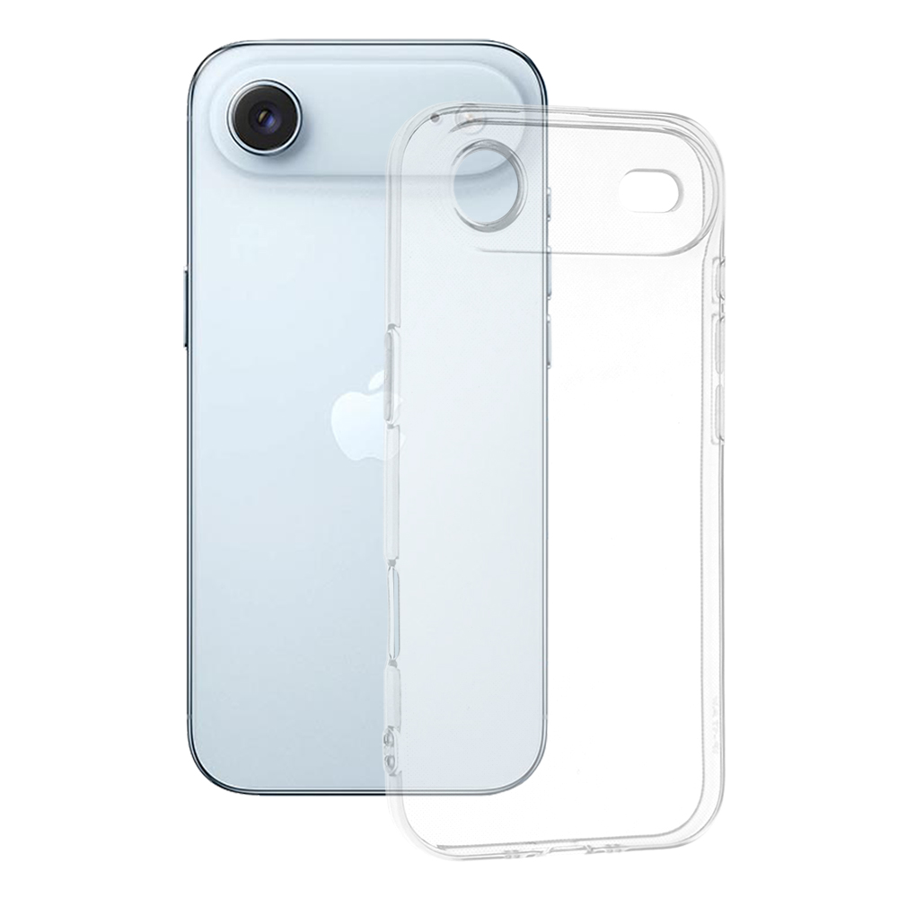 Калъф за iPhone 17 Air - Techsuit Прозрачен Silicone - Прозрачен