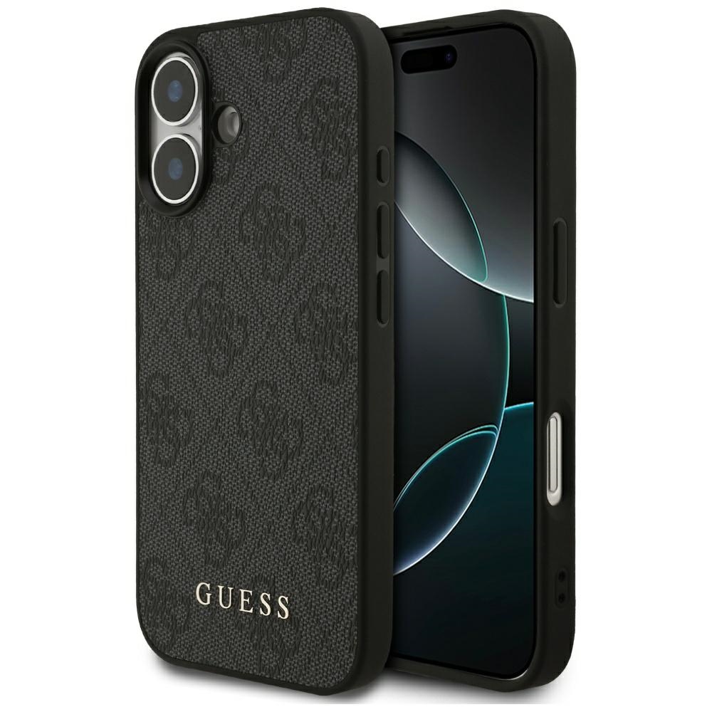 Калъф за iPhone 17 - Guess Hardcase 4G Classic (GUHCP17SG4GFGR) - Черен