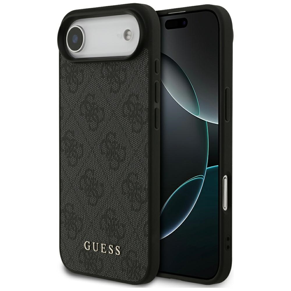 Калъф за iPhone 17 Air - Guess Hardcase 4G Classic (GUHCP17MG4GFGR) - Черен