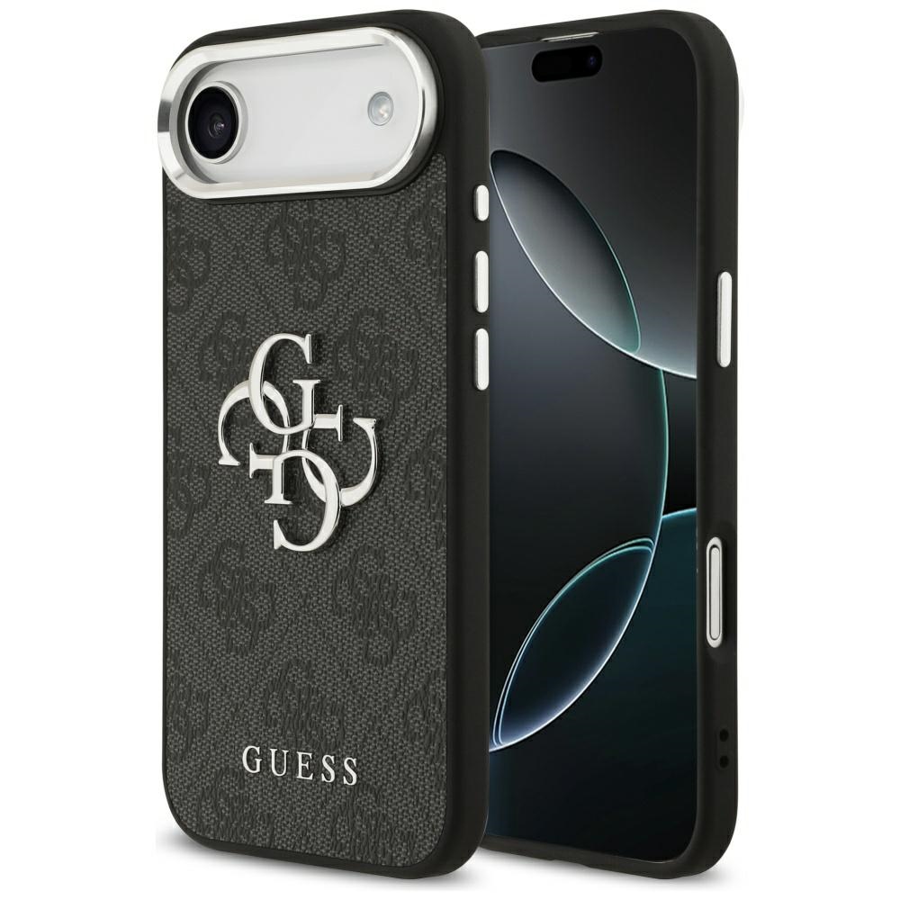 Калъф за iPhone 17 Air - Guess Hardcase 4G Big 4G Classic Logo Classic Logo (GUHCP17MP4G4SMCK) - Черен