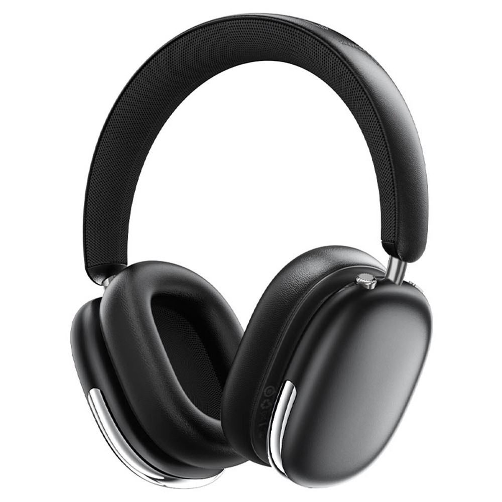 Bluetooth 5.4 слушалка, водоустойчива, хибридно намаляване на шума - Acefast (H9) - сива