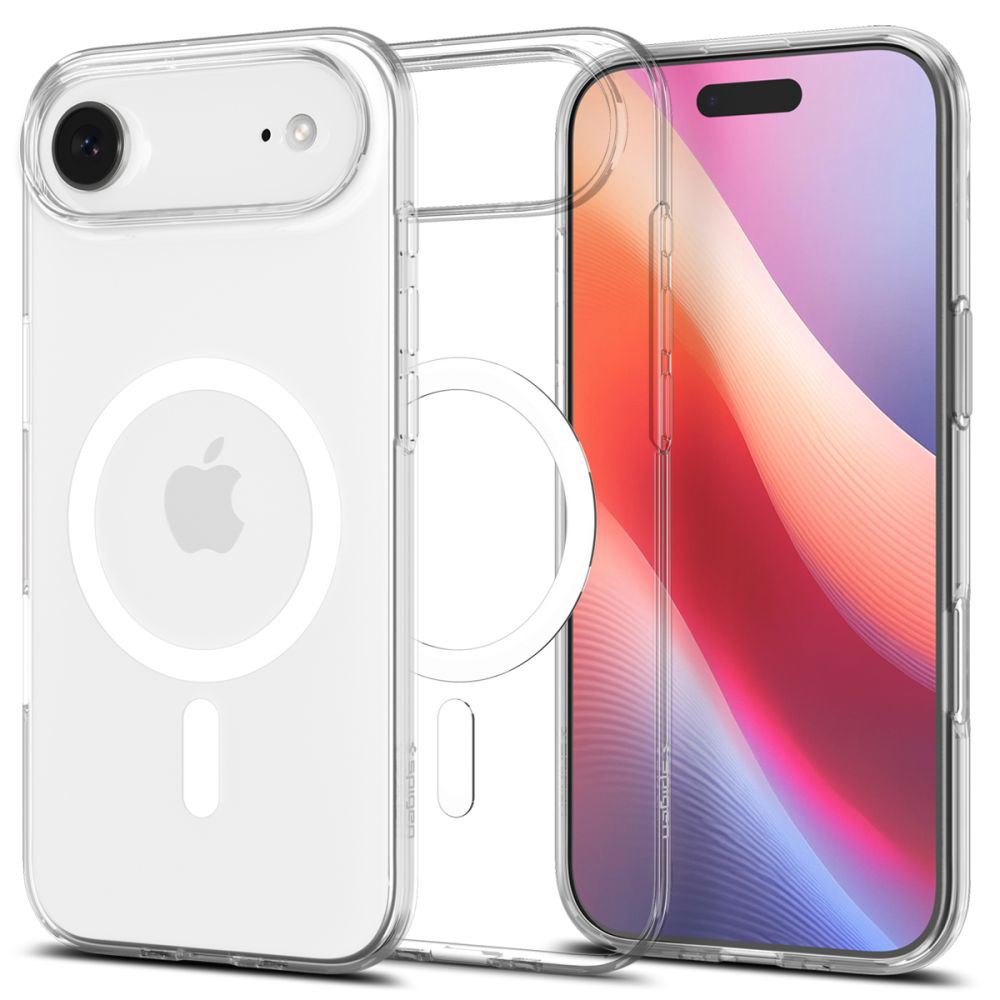 Калъф за iPhone 17 Air - Spigen Liquid Crystal MagSafe (ACS10395) - Прозрачен / Бял