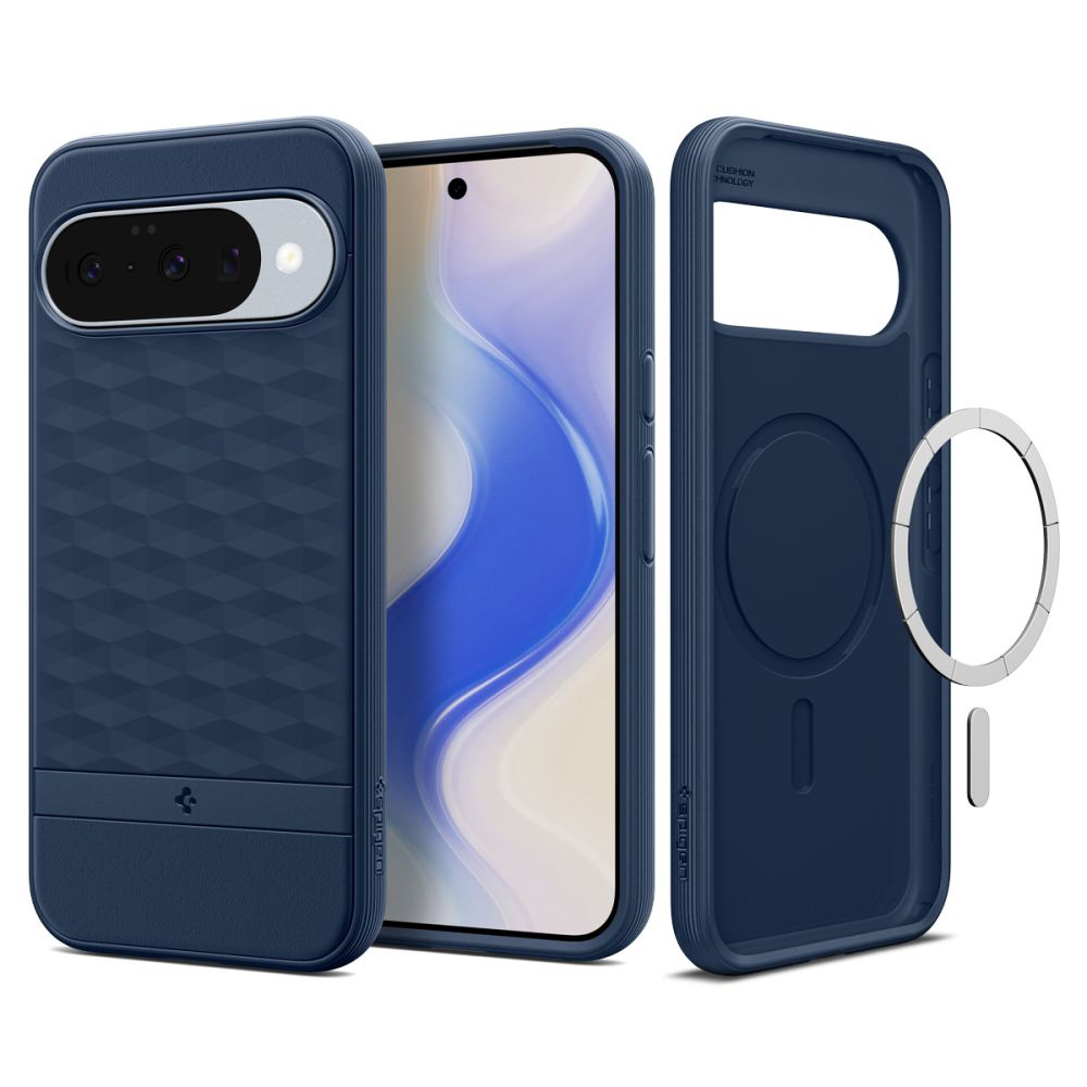 Калъф за Google Pixel 10/10 Pro - Spigen Caseology Parallax MagSafe (ACS09710) - Тъмносин