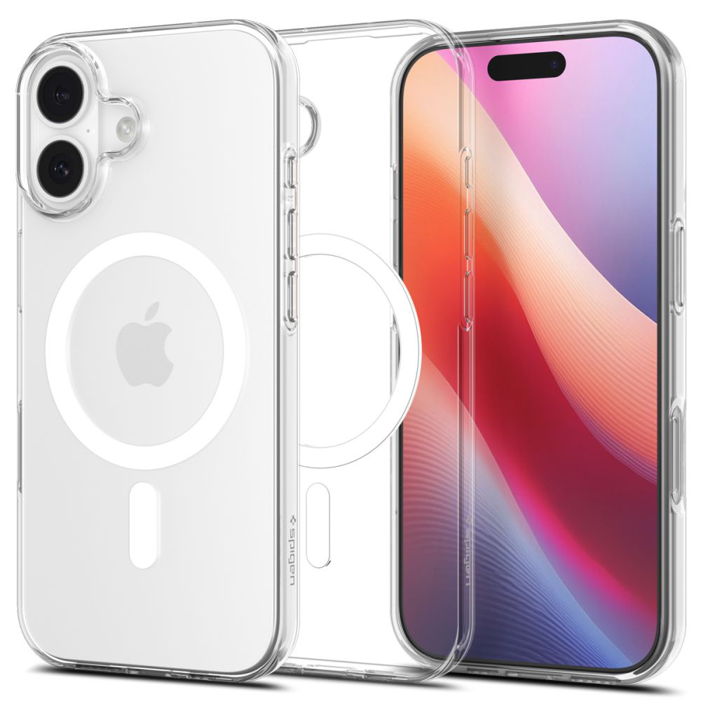 Калъф за iPhone 17 - Spigen Liquid Crystal MagSafe (ACS10397) - Прозрачен / Бял
