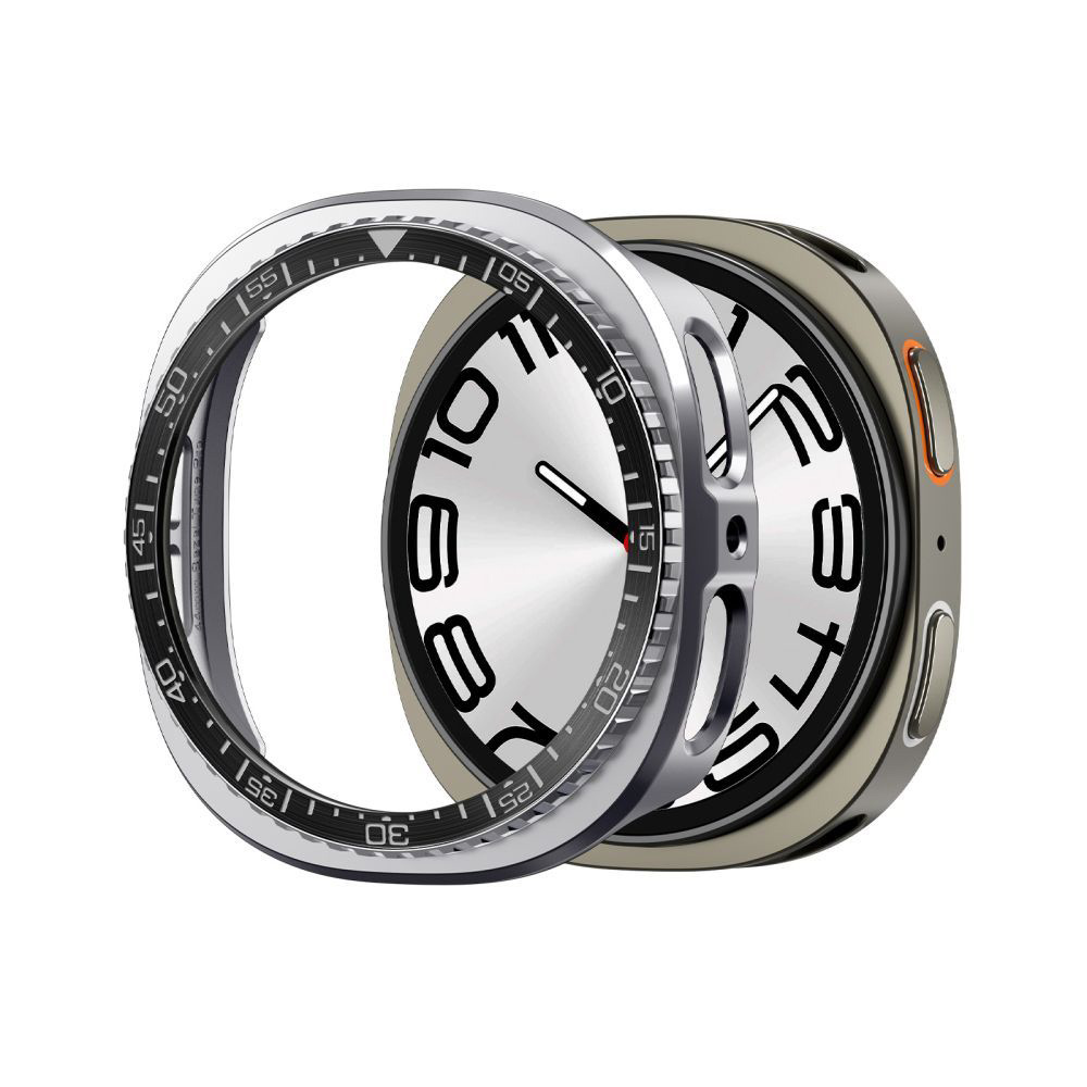Рамка за Samsung Galaxy Watch8 44mm - Spigen Tune Pro Diver (ACS10010) - Черна