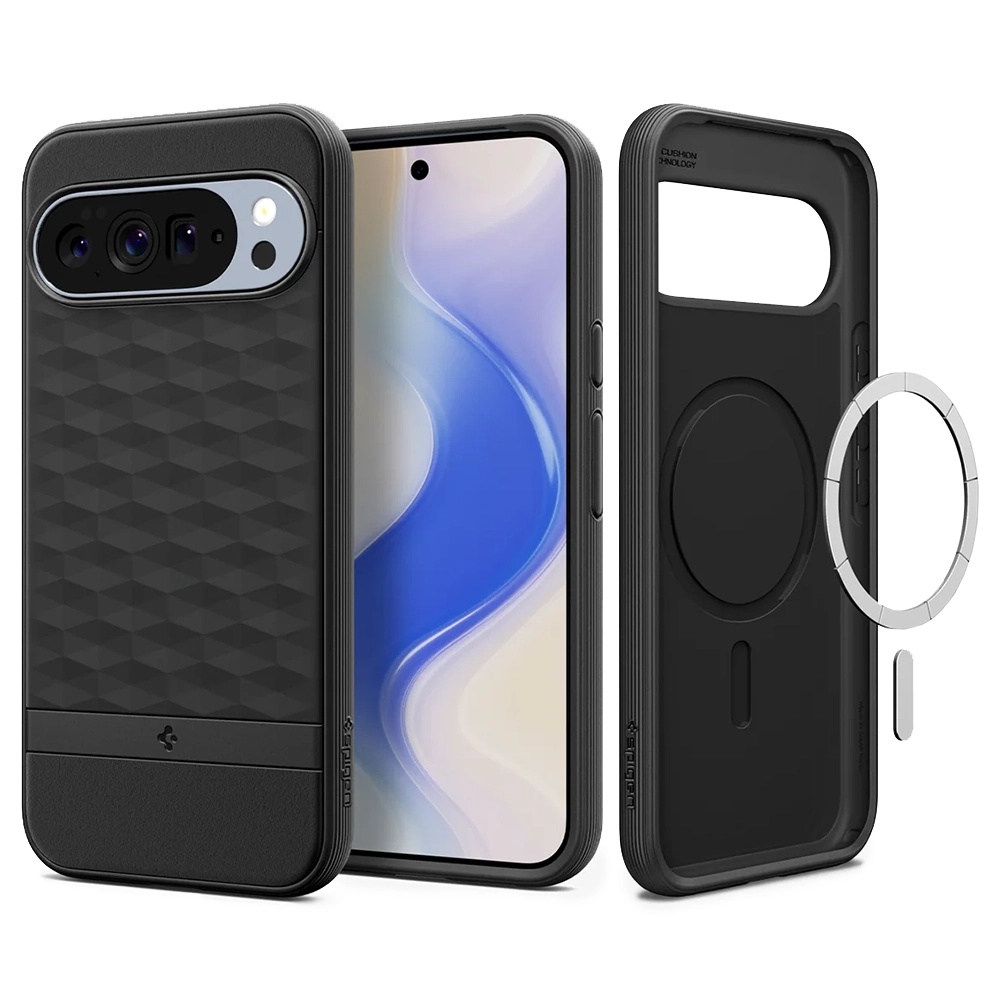 Калъф за Google Pixel 10 Pro XL - Spigen Caseology Parallax MagSafe (ACS09731) - Черен мат