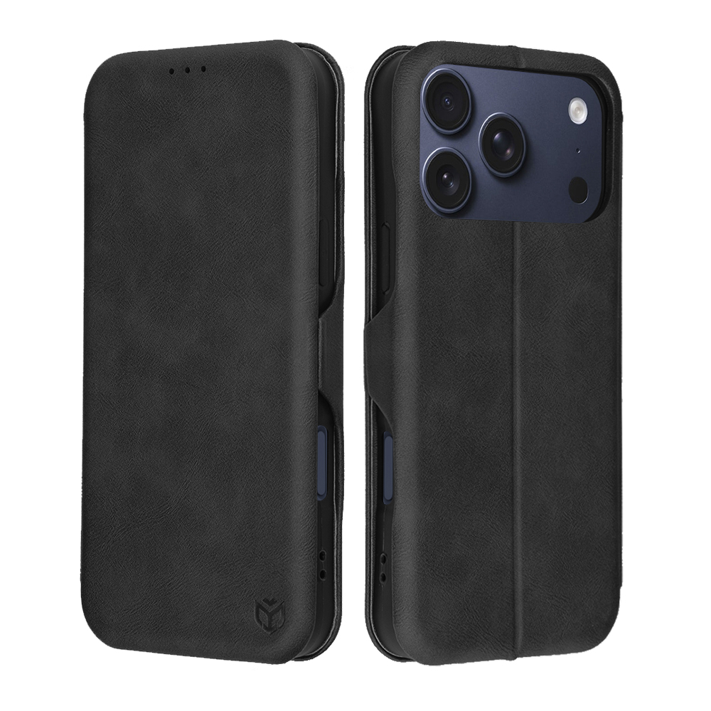 Калъф за iPhone 17 Pro - Techsuit Safe Wallet Plus - Черен