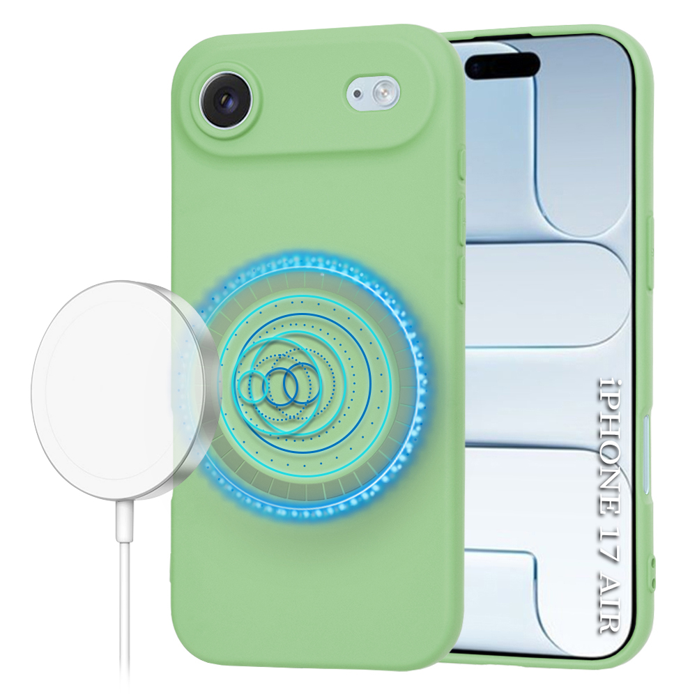 Калъф за iPhone 17 Air - Techsuit SoftFlex MagSafe - Mint Зелен