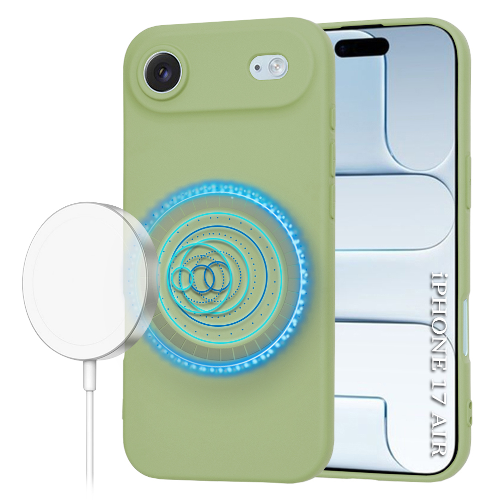 Калъф за iPhone 17 Air - Techsuit SoftFlex MagSafe - Matcha
