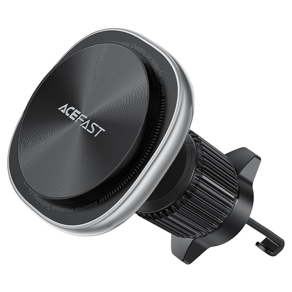 4,7 - 6,9" стойка за телефон с магнит, 15 W, USB-C, безжично зареждане - Acefast (D41) - Сребрист
