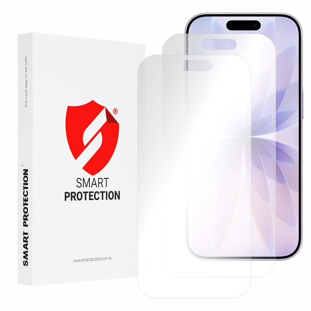 [2x Pack] Premium iPhone 17 - Smart Protection Classic - Прозрачен