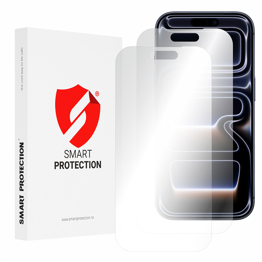 [2x Pack] iPhone 17 Pro Premium Removable Premium Resovable Cover - Smart Protection Classic - Прозрачен