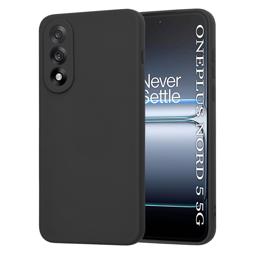 Калъф за OnePlus Nord 5 - Techsuit SoftFlex - Черен