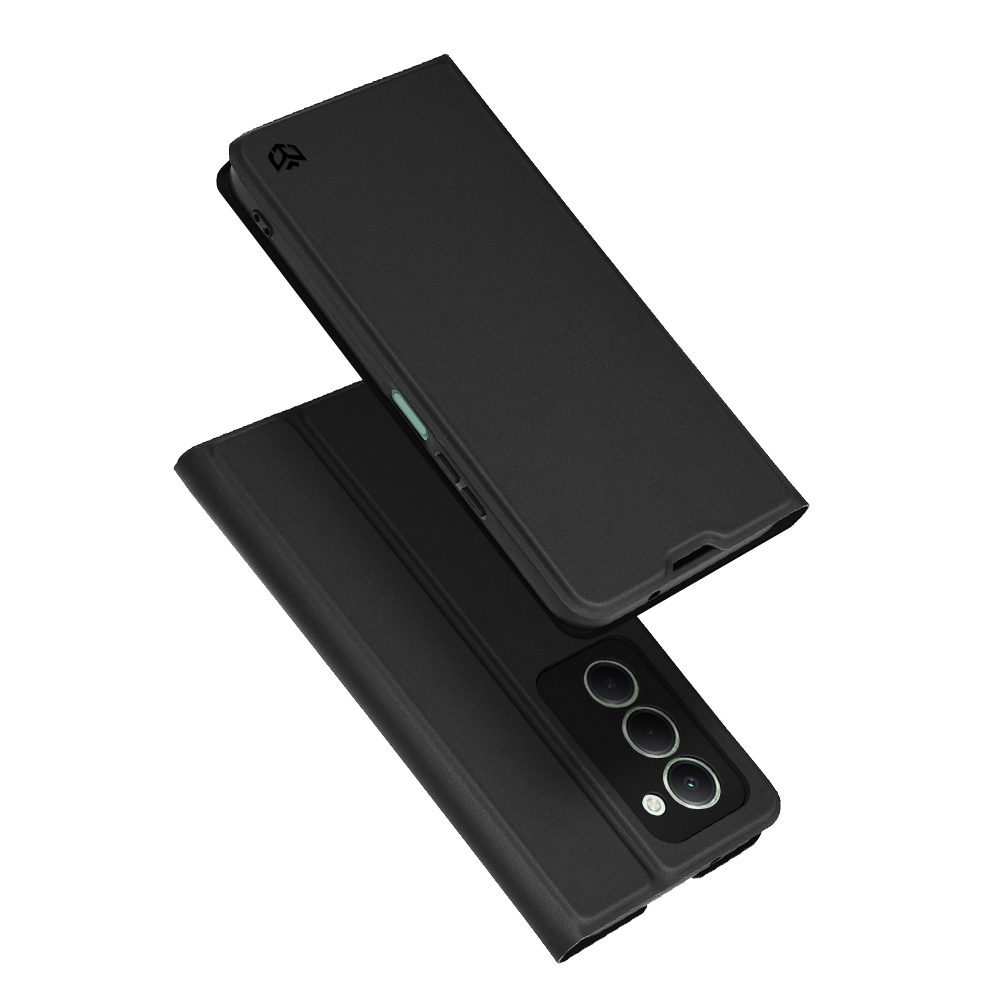 Калъф за Xiaomi Redmi 15 4G / Redmi 15 5G - Techsuit Magskin Book - Черен