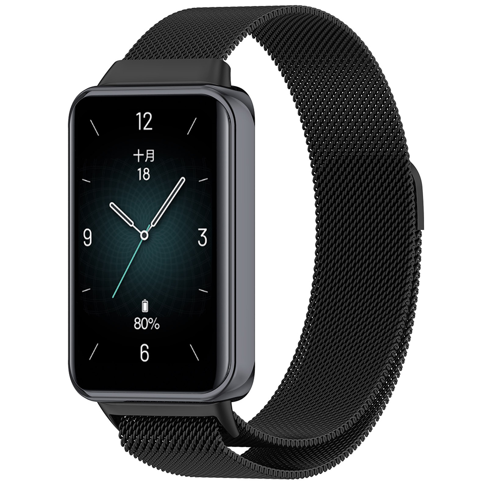 Каишка за Honor Band 9 - Каишка за часовник Techsuit (W009) - Черна