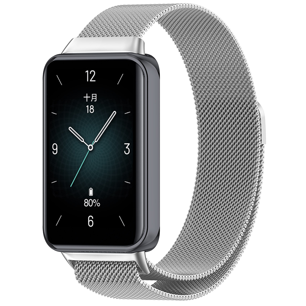 Каишка за Honor Band 9 - Techsuit каишка за часовник (W009) - сребро