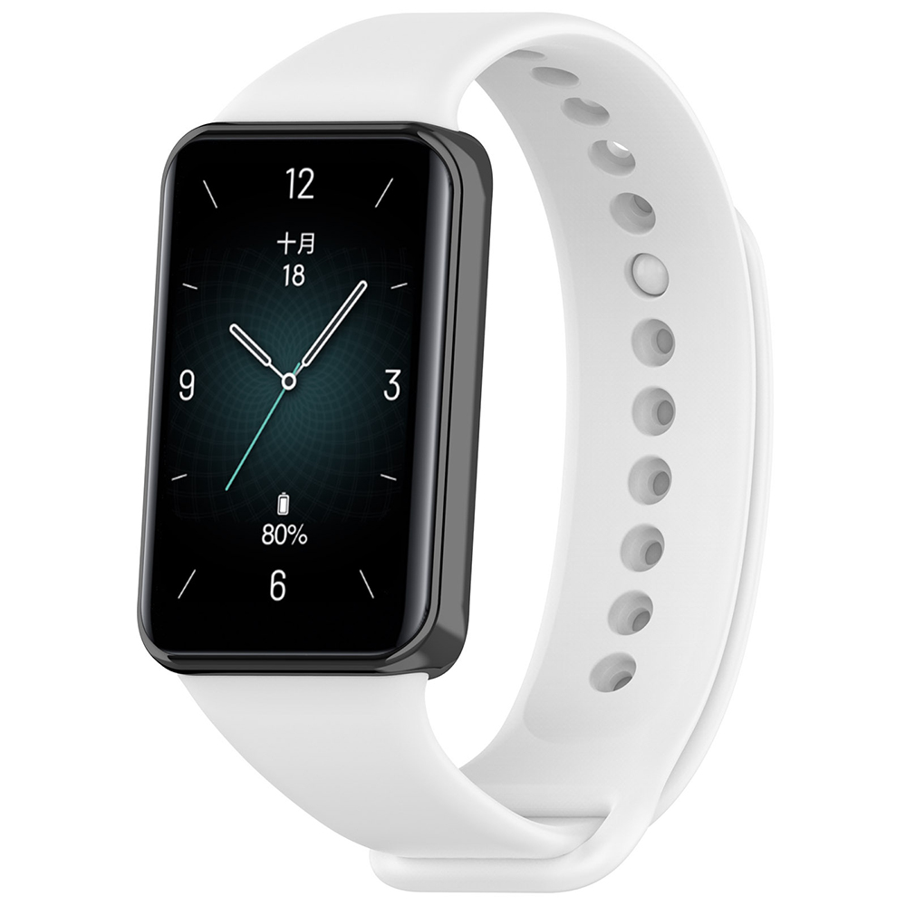 Каишка за Honor Band 9 - Каишка за часовник Techsuit (W014) - Бяла
