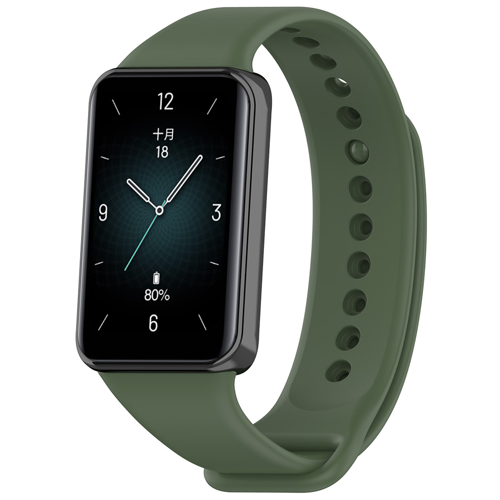 Каишка за Honor Band 9 - Каишка за часовник Techsuit (W014) - Тъмнозелено