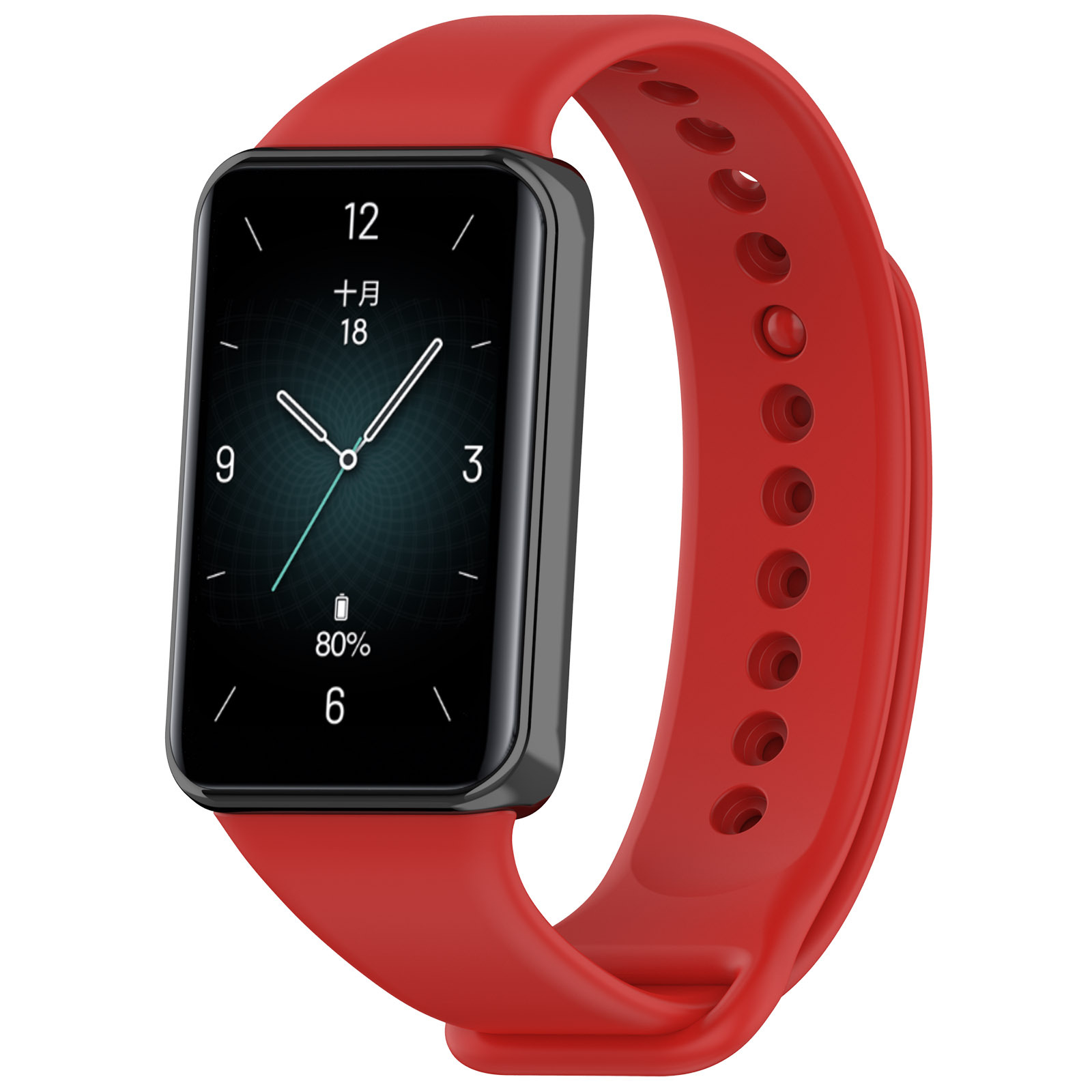 Каишка за Honor Band 9 - Каишка за часовник Techsuit (W014) - Червена