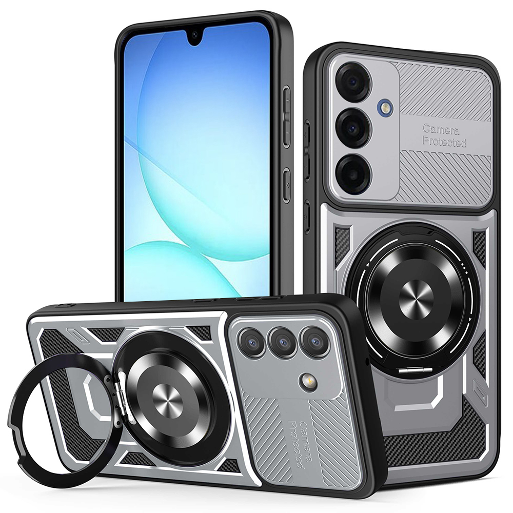 Калъф за Samsung Galaxy A17 5G / A17 4G / M17 / F17 - Techsuit RuggedCam - Сив
