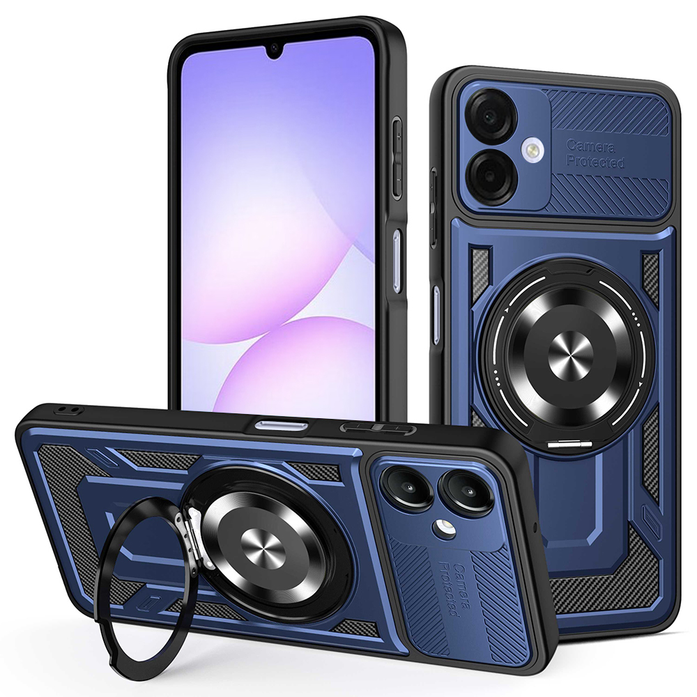 Калъф за Samsung Galaxy A07 4G - Techsuit RuggedCam - Син