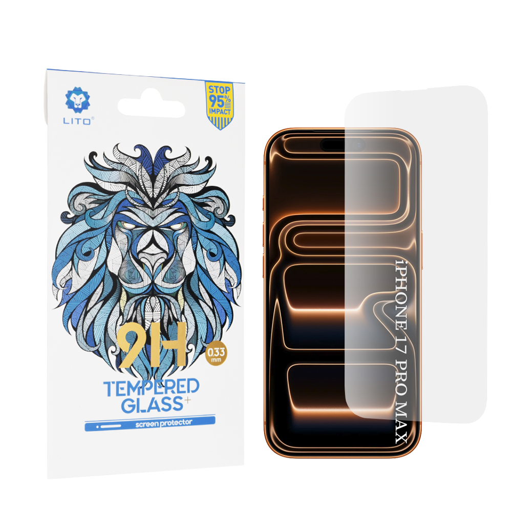 Скрийн протектор за iPhone 18 Pro Max / iPhone 17 Pro Max / iPhone 16 Pro Max - Lito 2.5D Classic Glass - Прозрачен