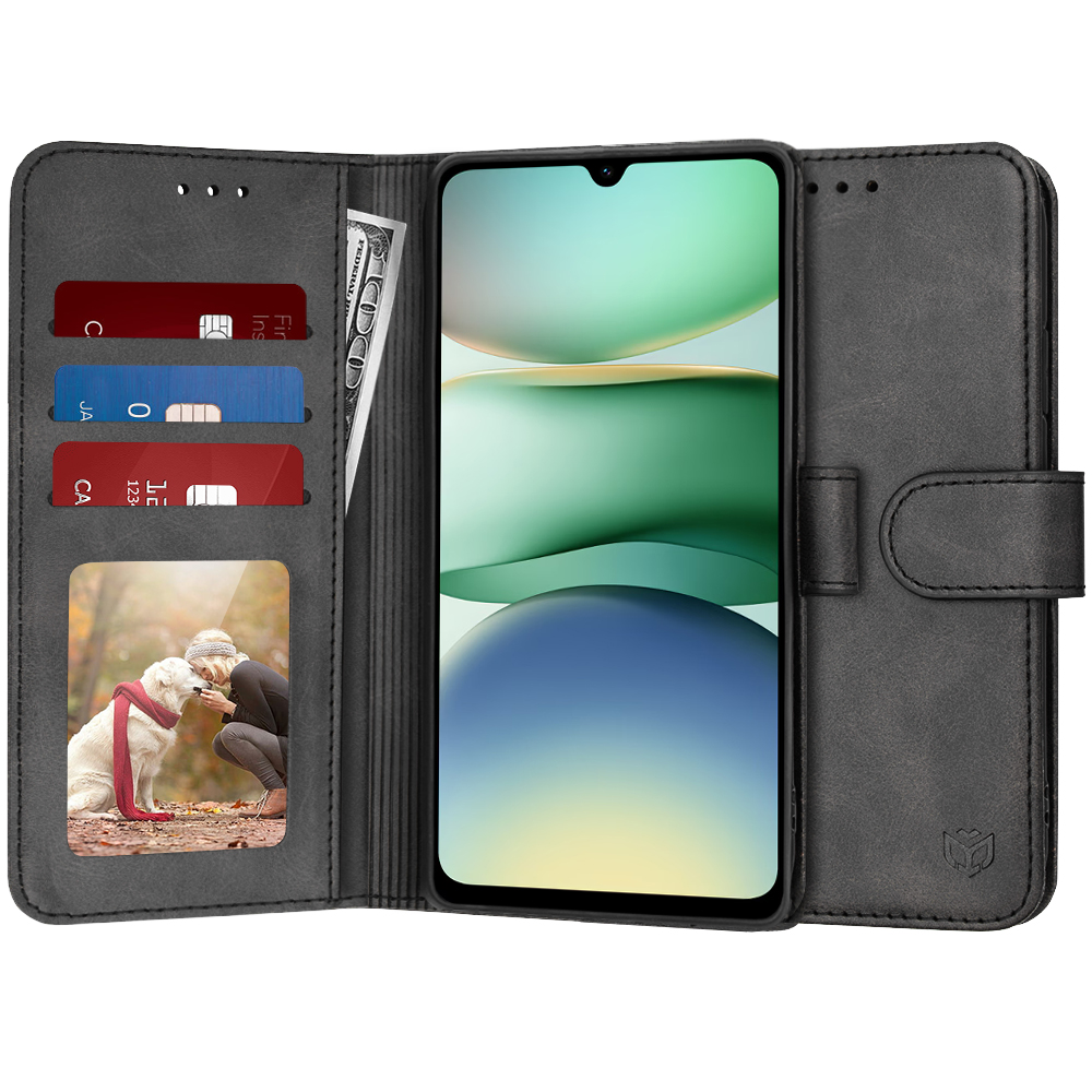 Калъф за Xiaomi Redmi A5 4G (Standard) - Techsuit Diary Book - Черен
