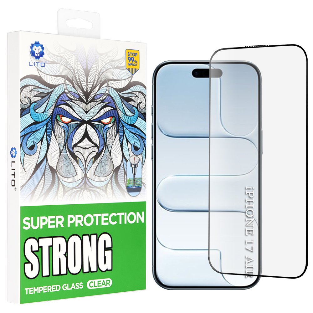 Калъф за iPhone 17 Air - Lito D+ Max Strong - Черен