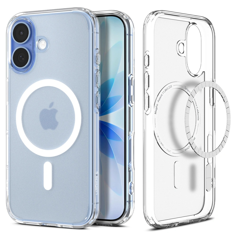Калъф за iPhone 17 - Spigen Ultra Hybrid MagSafe (ACS10384) - Frost Бял