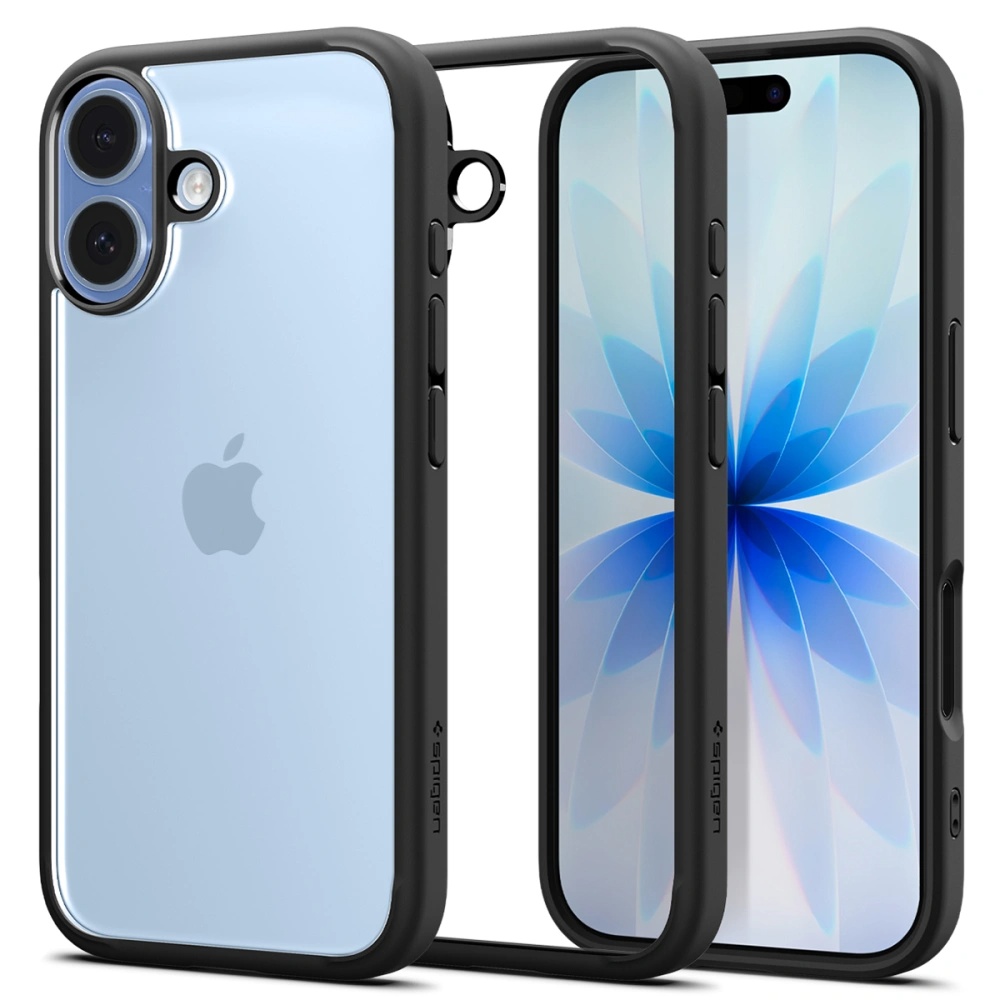 Калъф за iPhone 17 - Spigen Ultra Hybrid (ACS10377) - матово черен