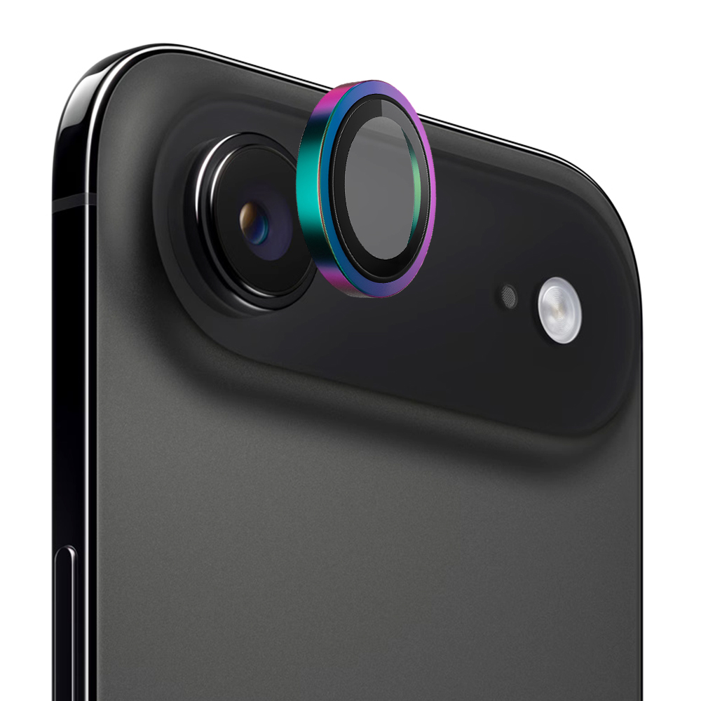 Калъф за iPhone 17 Air - Blueo Original Metal Frame Lens Lens Glass - Цветен