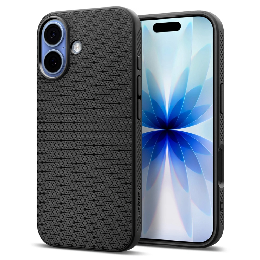 Калъф за iPhone 17 - Spigen Liquid Air (ACS10369) - матово черен