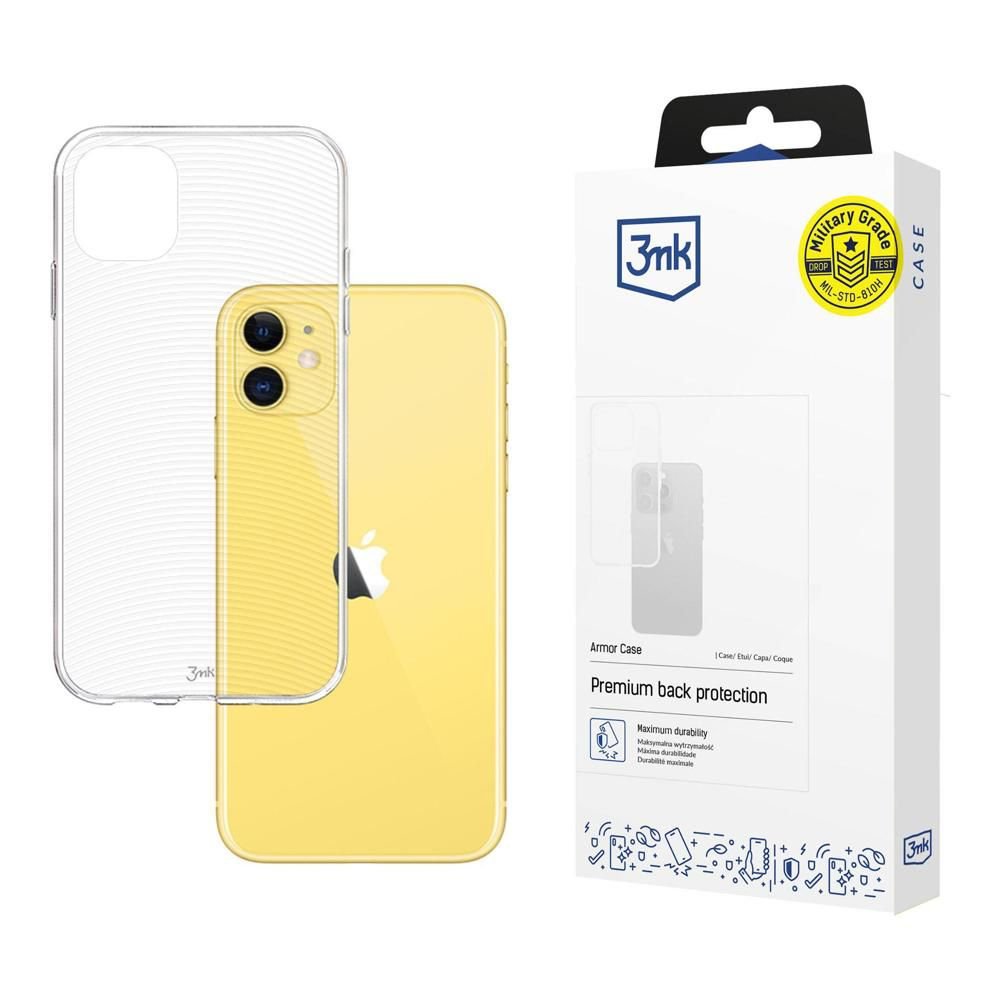 Калъф за iPhone 11 - 3mk Armor Case - Прозрачен
